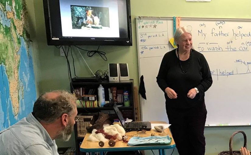 Talking archaeology at Cyprus Classical Academy 